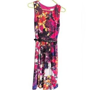 Jessica Simpson Floral Sleeveless Dress